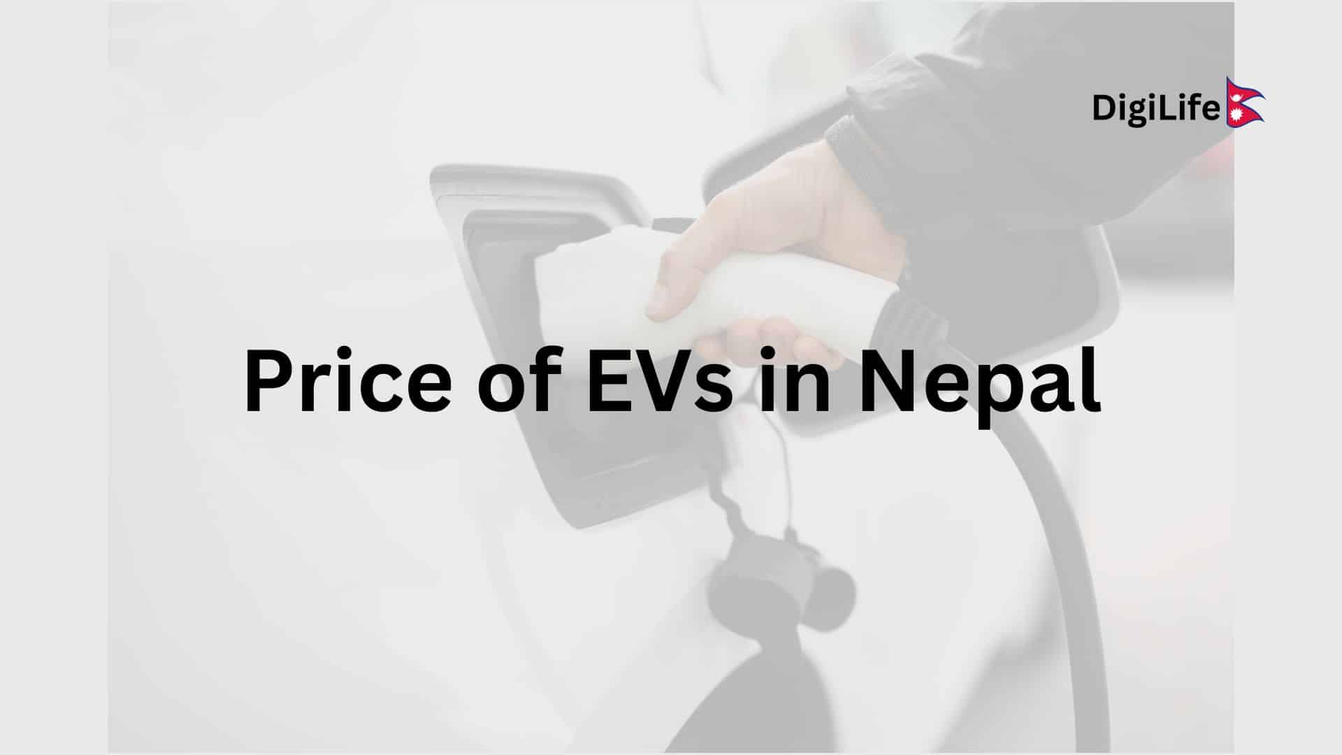 Price of EVs in Nepal