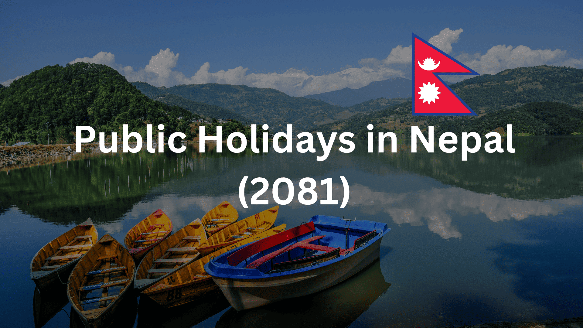 List of Government and Public Holidays in 2081 in Nepal